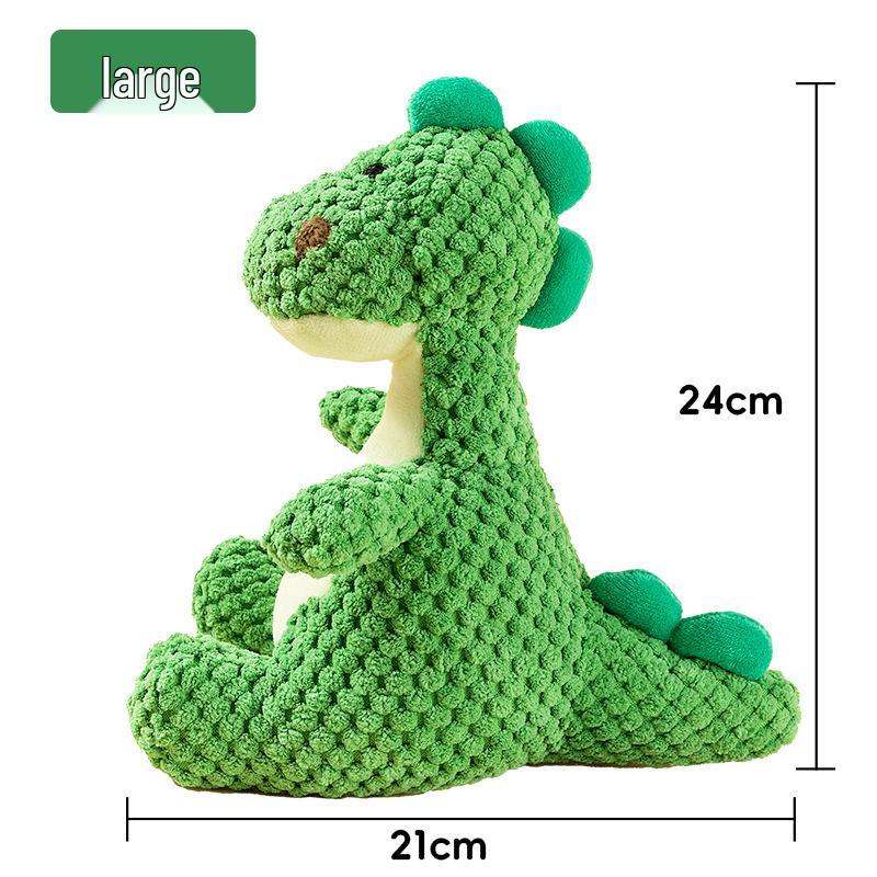 Dinosaur Squeaky Plush Dog Toy - Bite & Dirt Resistant, Sounding Soothing Toy for Small & Large Dogs
Dinosaur Squeaky Plush Dog Toy - Bite & Dirt Resistant, Sounding Soothing Toy for Small & Large Dogs