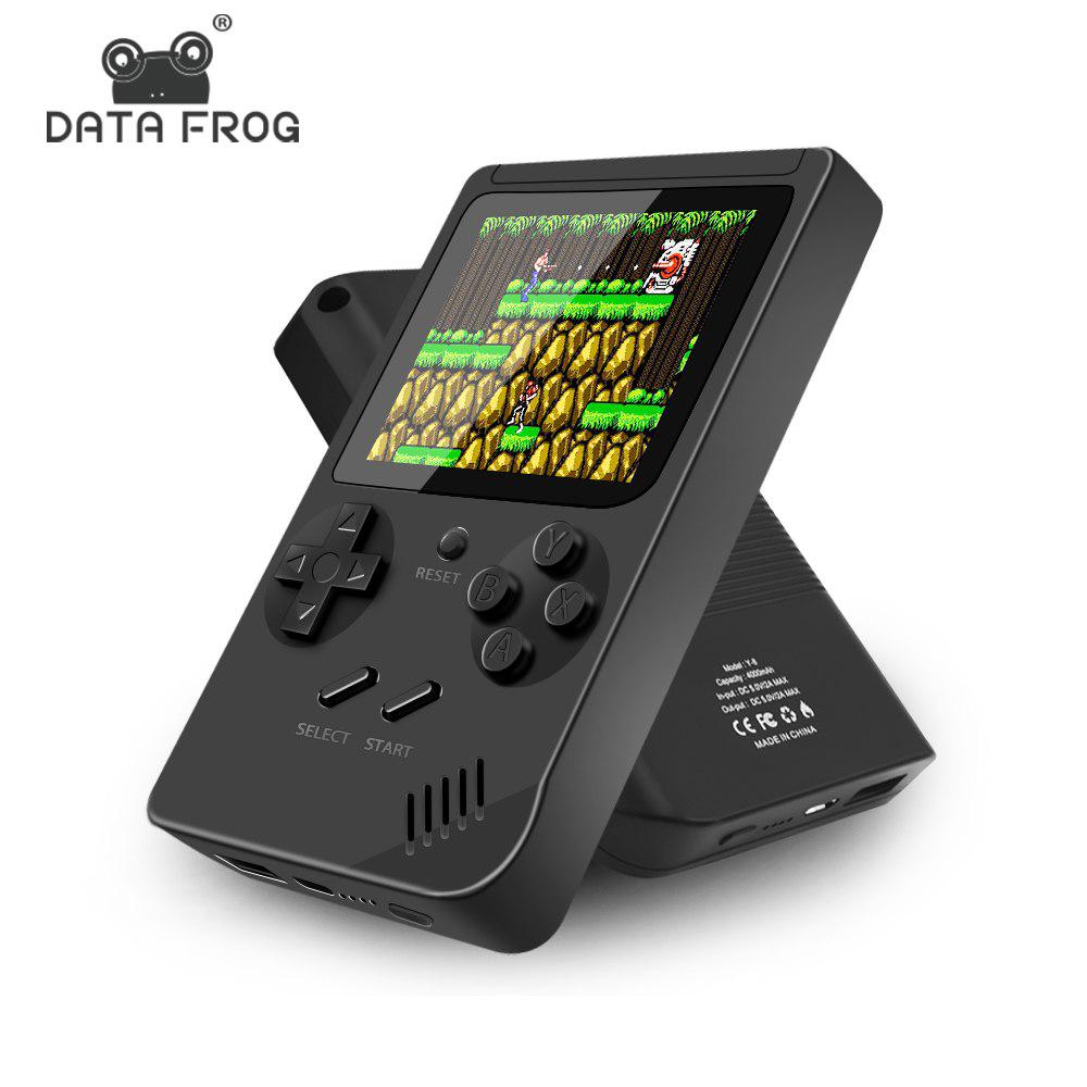 Игровая консоль DATA FROG 2 в 1, портативный игровой плеер в стиле ретро, встроенная литиевая батарея емкостью 4000 мАч
Игровая консоль DATA FROG 2 в 1, портативный игровой плеер в стиле ретро, встроенная литиевая батарея емкостью 4000 мАч