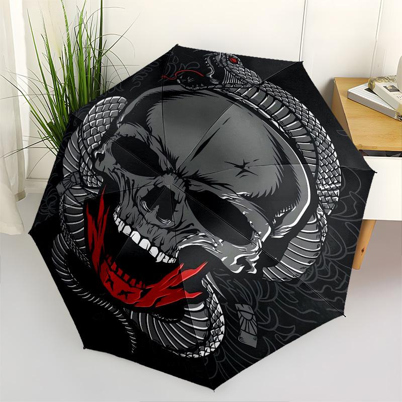 Skull Snake- Automatic Umbrella,Suitable for Men and Women, Outdoor Accessories, Suitable for Birthdays 1026b
Skull Snake- Automatic Umbrella,Suitable for Men and Women, Outdoor Accessories, Suitable for Birthdays 1026b