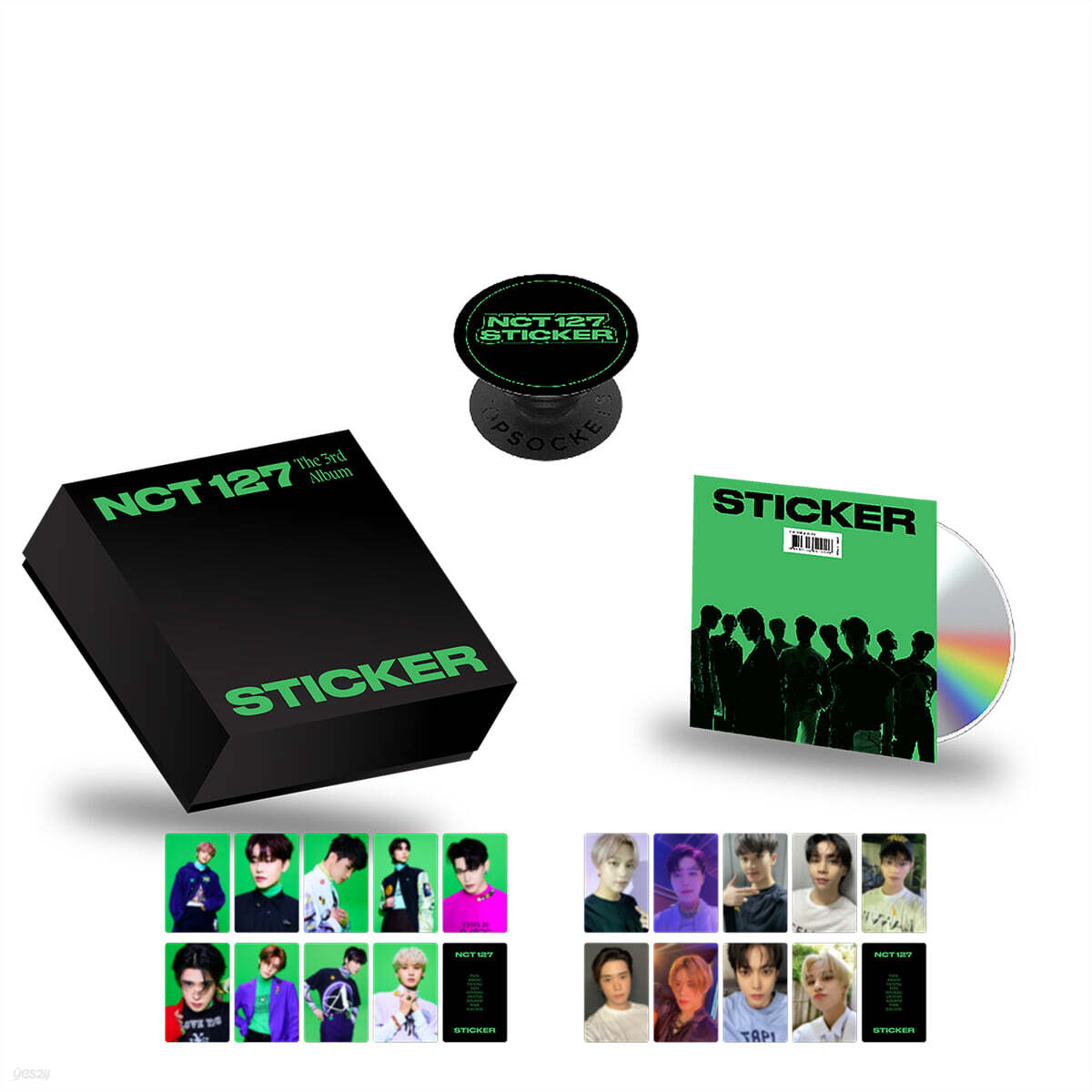 NCT 127 (NCT 127) - NCT 127 The 3rd Album STICKER PopSockets Deluxe Box 
NCT 127 (NCT 127) - NCT 127 The 3rd Album STICKER PopSockets Deluxe Box