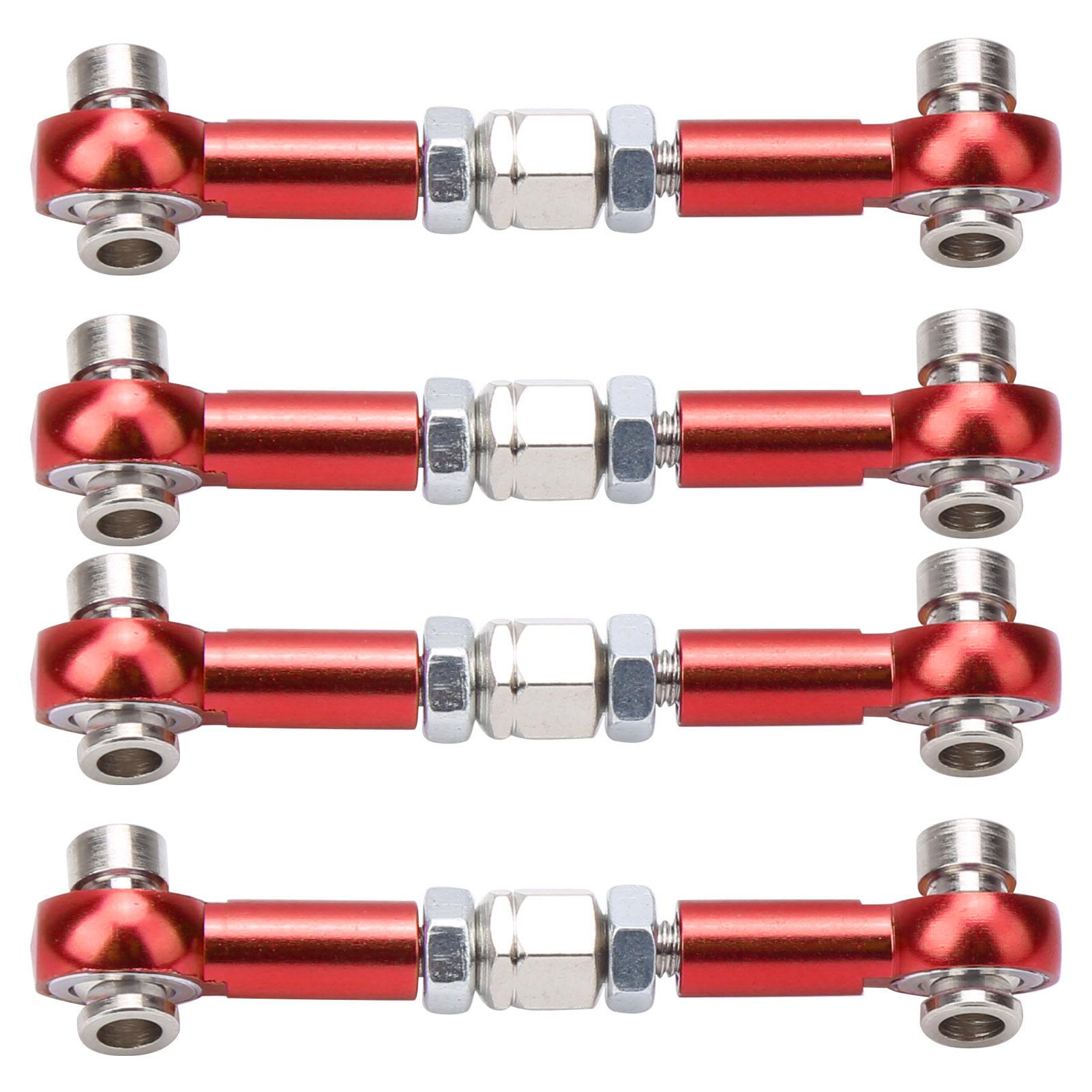4Pcs Steering Linkage Rod Aluminum Alloy RC Upgrade Parts Fit for HSP 94122 110 CarRed
4Pcs Steering Linkage Rod Aluminum Alloy RC Upgrade Parts Fit for HSP 94122 110 CarRed