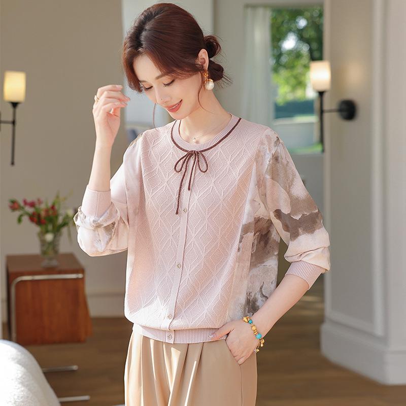 2026 Chiffon Sleeve Knit Top for Middle-Aged & Elderly Women 120 рожевий
2026 Chiffon Sleeve Knit Top for Middle-Aged & Elderly Women 120 рожевий