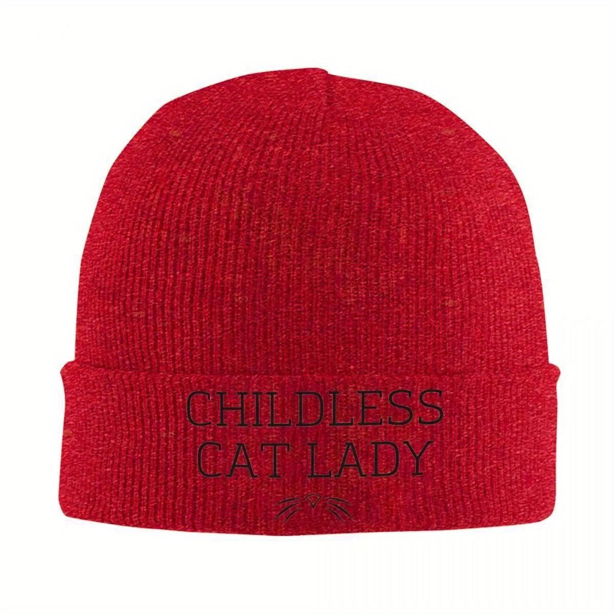 Childless Cat Lady Hats Autumn Winter Skullies Beanies Warm Caps FeUnisex Unisex Knitted Caps
Childless Cat Lady Hats Autumn Winter Skullies Beanies Warm Caps FeUnisex Unisex Knitted Caps