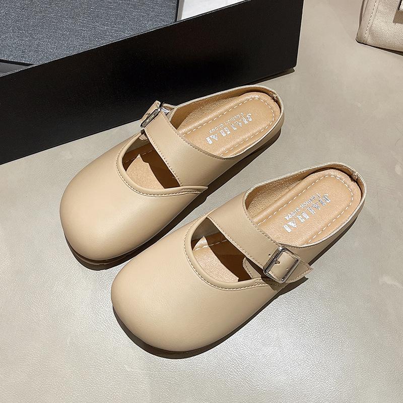 Баотоу полутапочки женские летние 2025 новинка корейская версия мягкая кожа удобные мюли женские плоские повседневные туфли 37
Баотоу полутапочки женские летние 2025 новинка корейская версия мягкая кожа удобные мюли женские плоские повседневные туфли 37