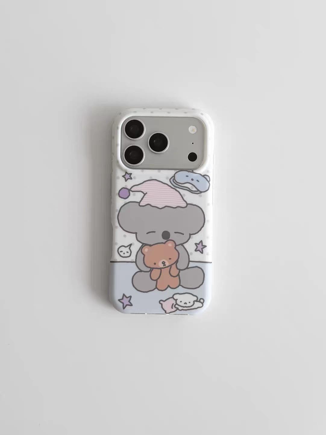 Cute Koala Phone Case for iPhone 16/15 Pro Max - Full Coverage, Anti-Drop, Frosted Design iPhone 16
Cute Koala Phone Case for iPhone 16/15 Pro Max - Full Coverage, Anti-Drop, Frosted Design iPhone 16
