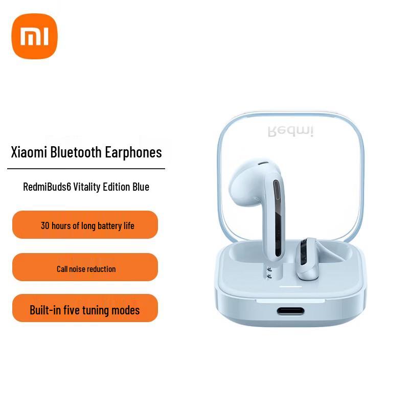 Xiaomi Redmi Buds 6 Lite Bluetooth Earbuds
Xiaomi Redmi Buds 6 Lite Bluetooth Earbuds