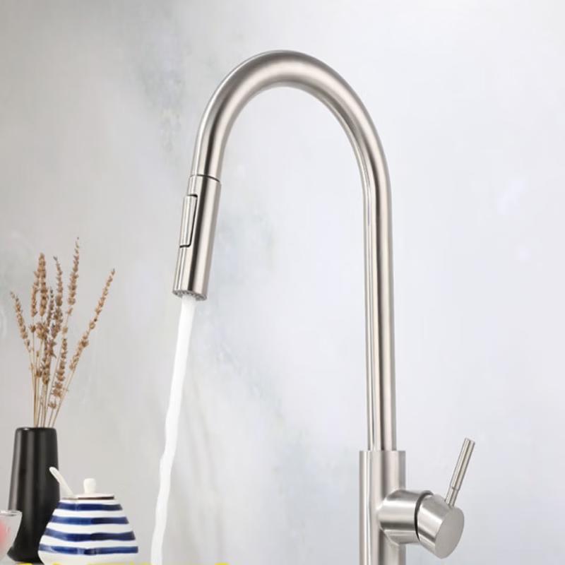 Handun Black & Gold Pull-out Kitchen Faucet
Handun Black & Gold Pull-out Kitchen Faucet