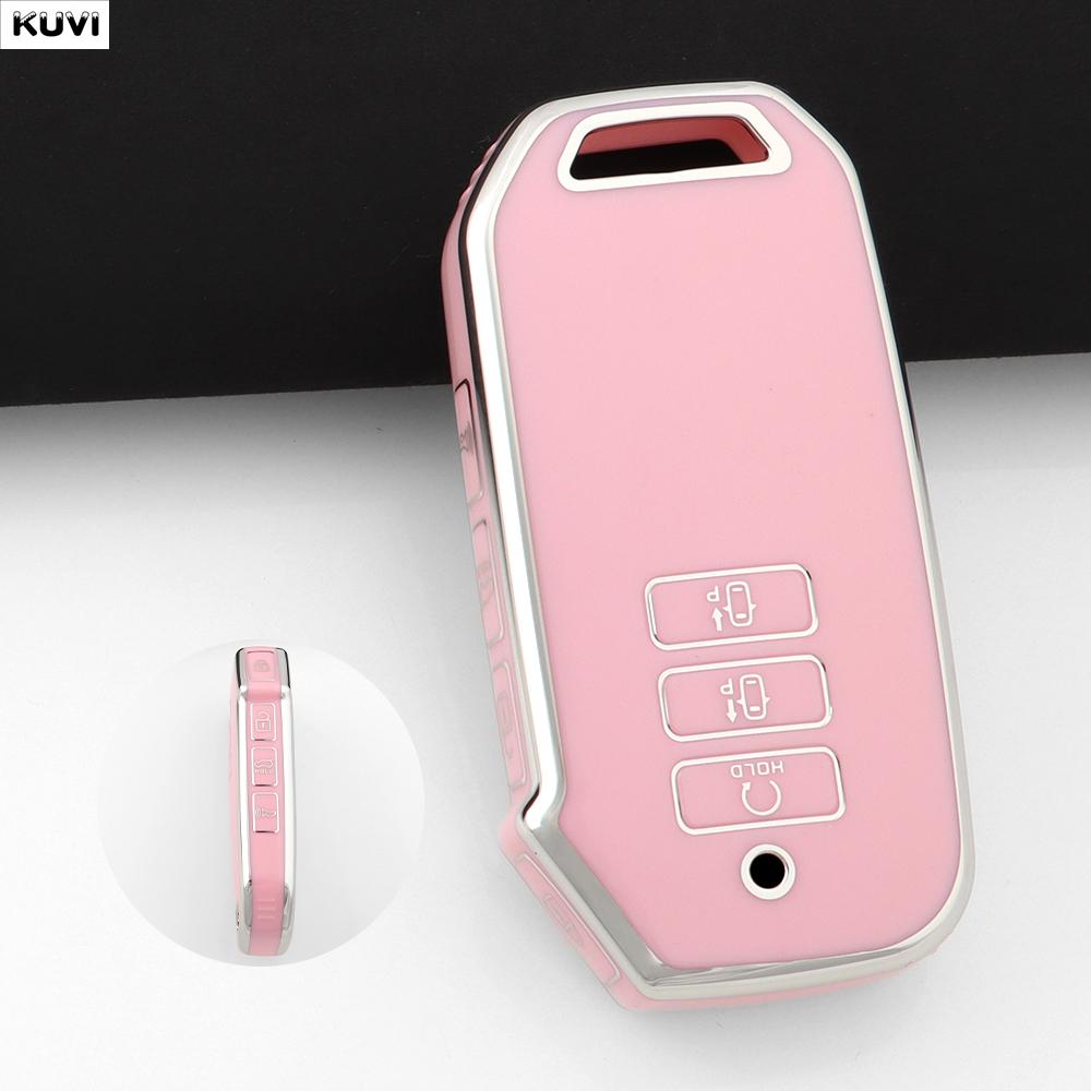 Fashion Tpu Car Key Case Cover For Kia Sportage Niro Hybrid Sorento Mq4 Ev6 Gt-Line K8 V6 7 Buttons Keychain
Fashion Tpu Car Key Case Cover For Kia Sportage Niro Hybrid Sorento Mq4 Ev6 Gt-Line K8 V6 7 Buttons Keychain