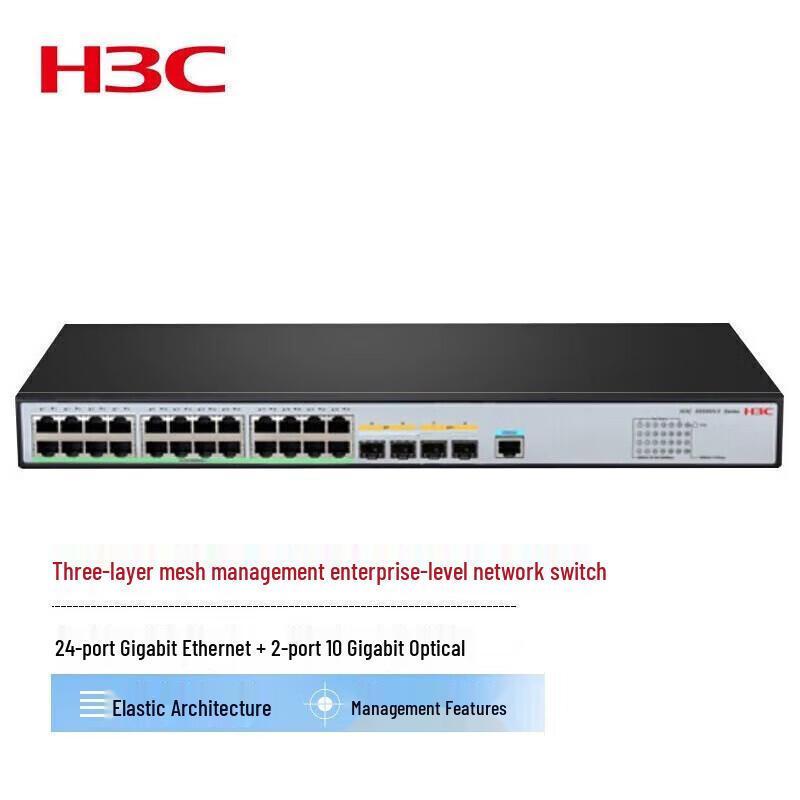 H3C LS-5500V3-28PS-SI Core Network Switch
H3C LS-5500V3-28PS-SI Core Network Switch