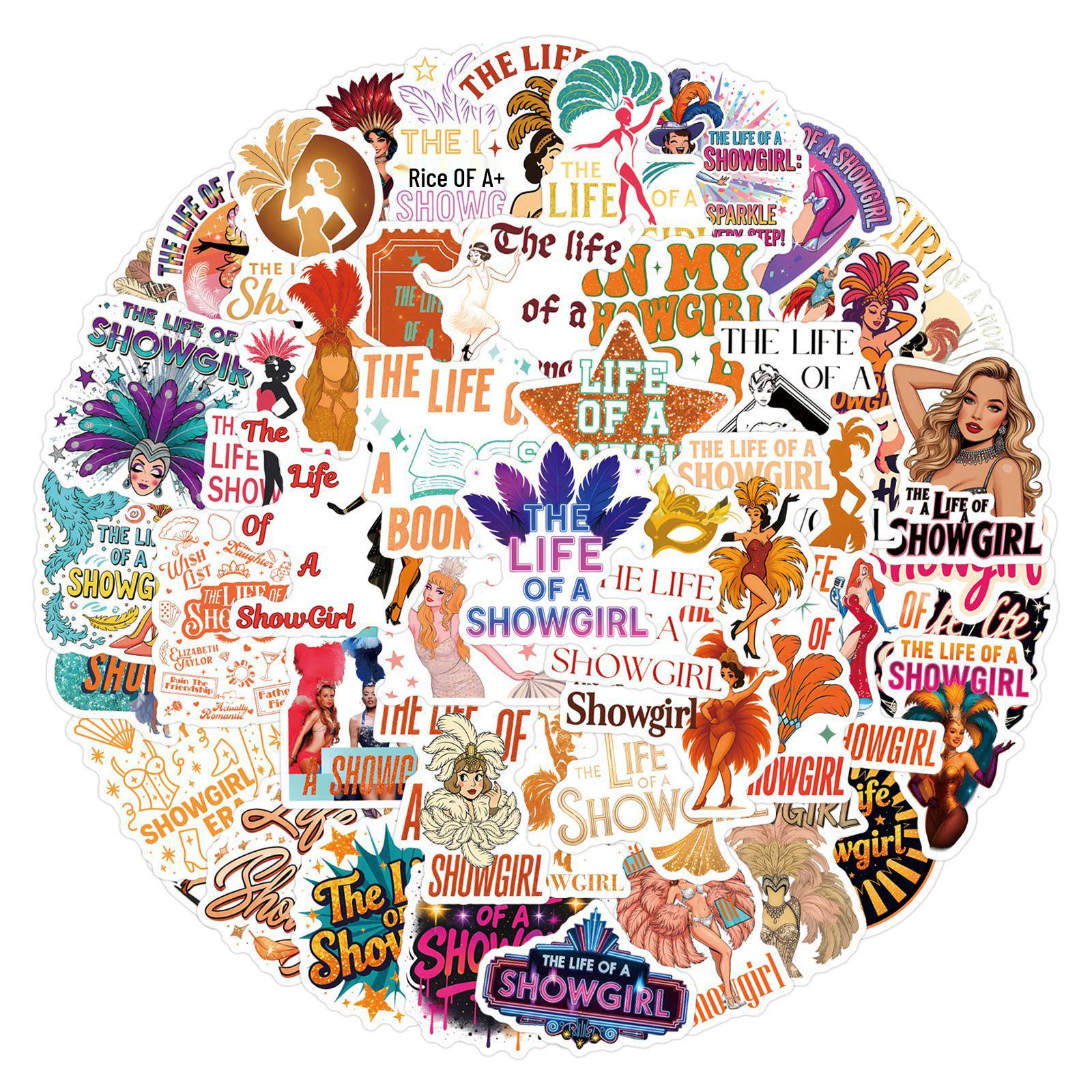 Dancer Life Cartoon Graffiti Stickers - 55-110 Waterproof Sheets for Notebook Decoration
Dancer Life Cartoon Graffiti Stickers - 55-110 Waterproof Sheets for Notebook Decoration
