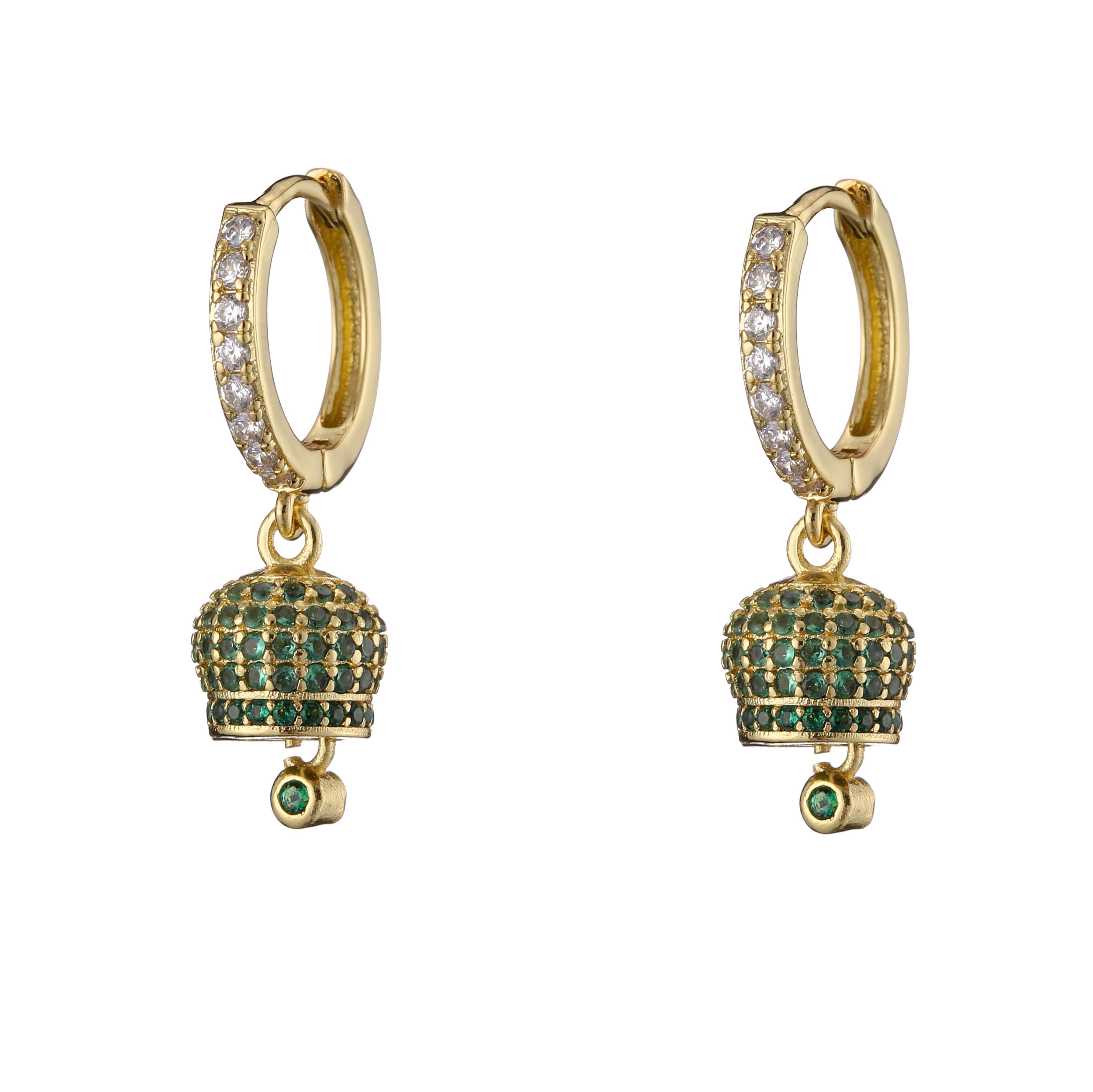 HECHENG ,1 pair ,Small Bell Eariings,Bell shaped Zircon,for Women Jingle Bell Earrings ,Rhinestone Gifts
HECHENG ,1 pair ,Small Bell Eariings,Bell shaped Zircon,for Women Jingle Bell Earrings ,Rhinestone Gifts
