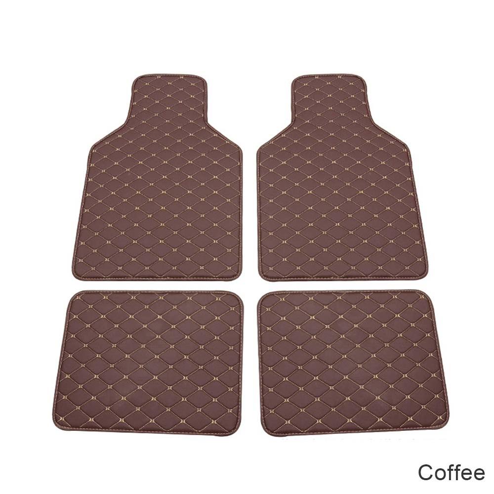 4 шт. Универсальные автомобильные коврики, коврики, водонепроницаемые, грязные коврики для всех автомобилей кофейный
4 шт. Универсальные автомобильные коврики, коврики, водонепроницаемые, грязные коврики для всех автомобилей кофейный