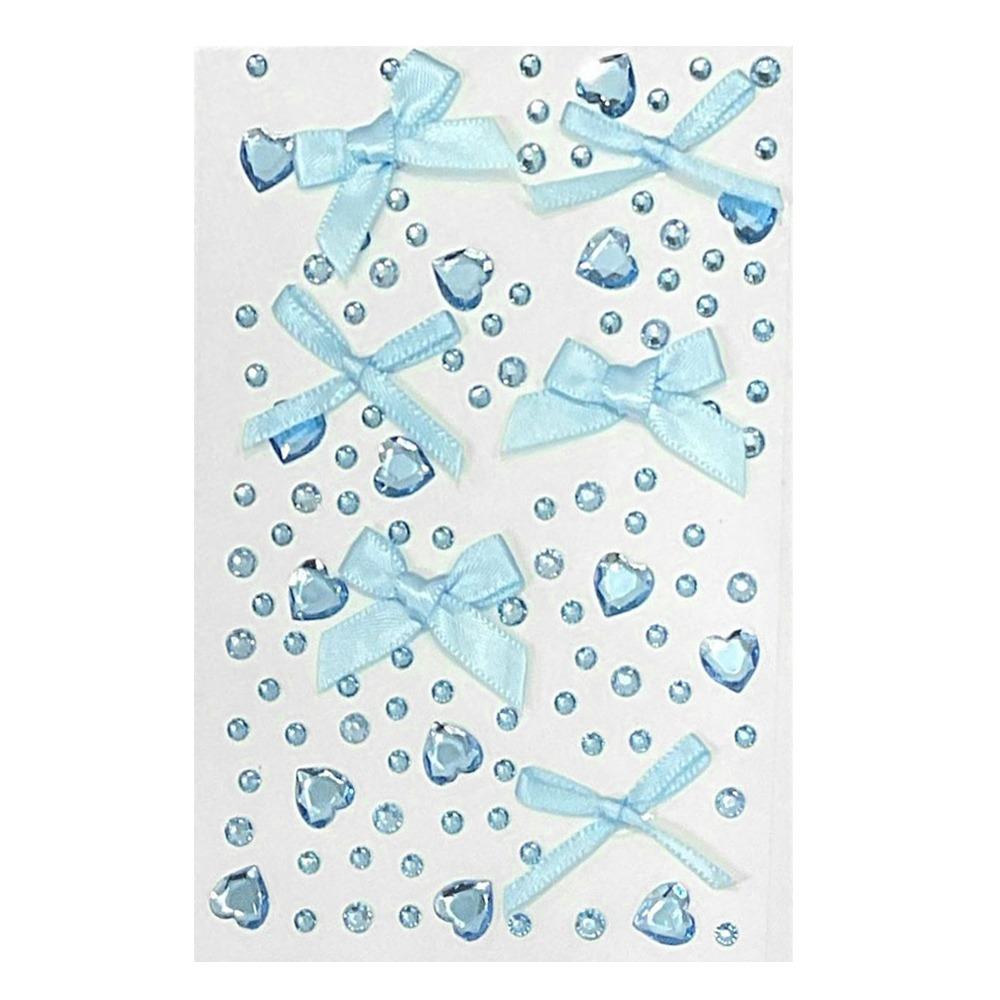 Waterproof Sparkling Face Gem Sticker Shiny Glitter Bowknot Photocard Sticker Sparkly DIY Face Decoration DIY Decals Notebook синий
Waterproof Sparkling Face Gem Sticker Shiny Glitter Bowknot Photocard Sticker Sparkly DIY Face Decoration DIY Decals Notebook синий