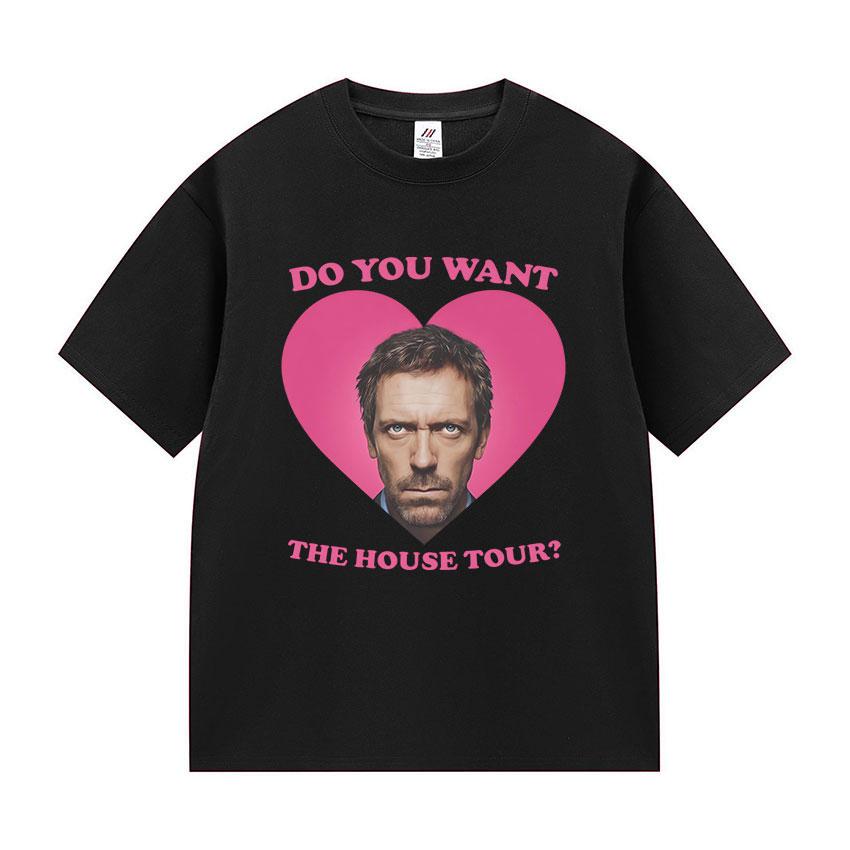 Do You Want To House Tour Graphic T Shirt Dr Gregory House MD Funny Meme Tshirts Unisexs Women Fashion Oversized Cotton Tshirt 4XL
Do You Want To House Tour Graphic T Shirt Dr Gregory House MD Funny Meme Tshirts Unisexs Women Fashion Oversized Cotton Tshirt 4XL