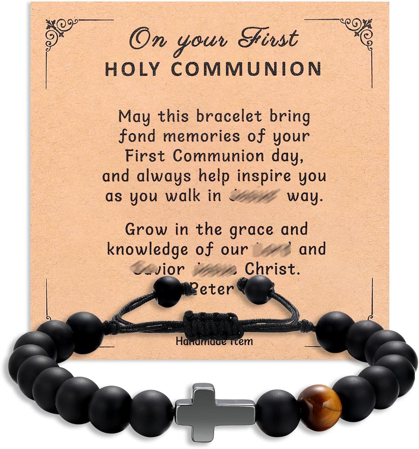 Браслет из матового черного камня Императора с крестообразным плетением из веревки - Женский дизайн с бусинами из натурального камня
Браслет из матового черного камня Императора с крестообразным плетением из веревки - Женский дизайн с бусинами из натурального камня