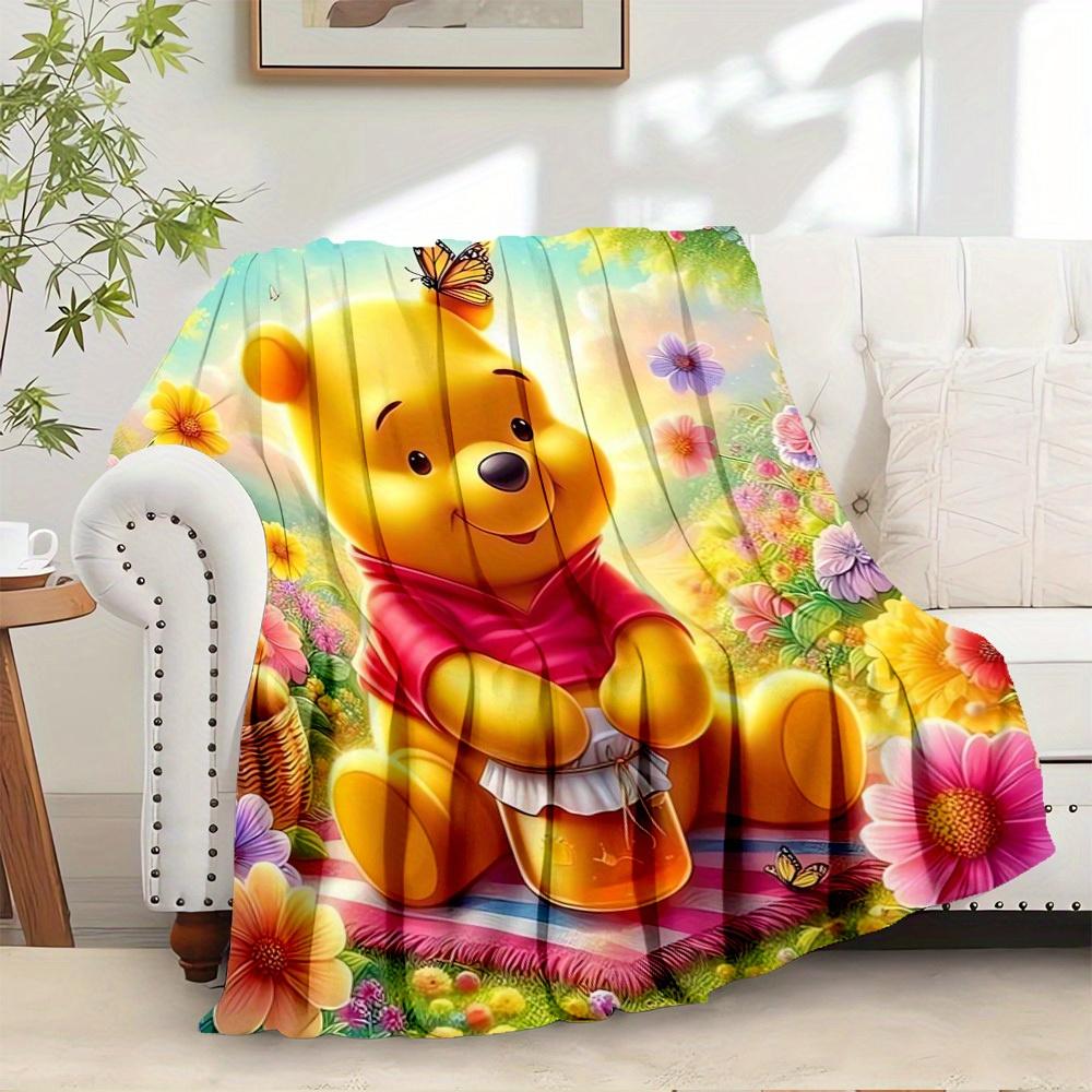 1pc Flannel Winnie the Pooh Floral Bedding Blanket Sofa Cover Gift Home Decor Plush Blanket, Soft and Warm Sofa Blanket 75x90cm
1pc Flannel Winnie the Pooh Floral Bedding Blanket Sofa Cover Gift Home Decor Plush Blanket, Soft and Warm Sofa Blanket 75x90cm