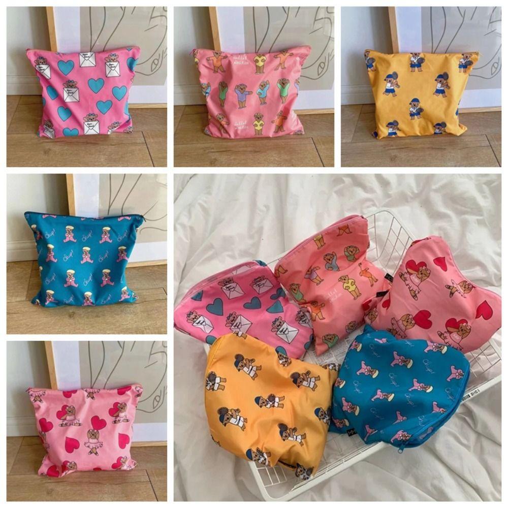 Toiletry Organizer Cartoon Makeup Bag Korean Style Pencil Zipper Bag Bear Cosmetic Bag Women E
Toiletry Organizer Cartoon Makeup Bag Korean Style Pencil Zipper Bag Bear Cosmetic Bag Women E