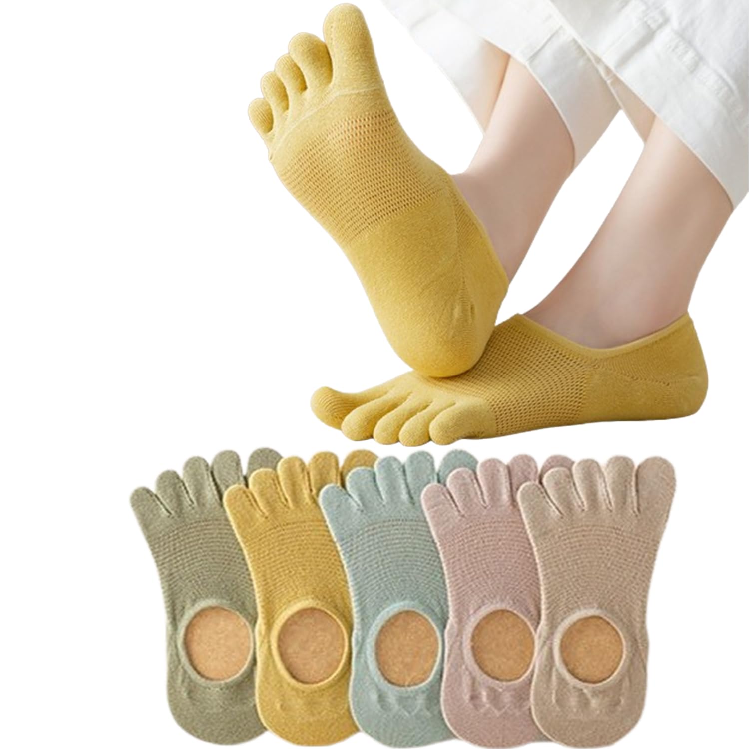 Набор Подходит для Всех Милых Носков 5 5 Пар Каждый Апрель Женские Носки с Пятью Пальцами, 5 пар (5 цветов), Дышащий, Защита от запаха, Для упражнений, Йога, Сезоны, Эластичный,
Набор Подходит для Всех Милых Носков 5 5 Пар Каждый Апрель Женские Носки с Пятью Пальцами, 5 пар (5 цветов), Дышащий, Защита от запаха, Для упражнений, Йога, Сезоны, Эластичный,