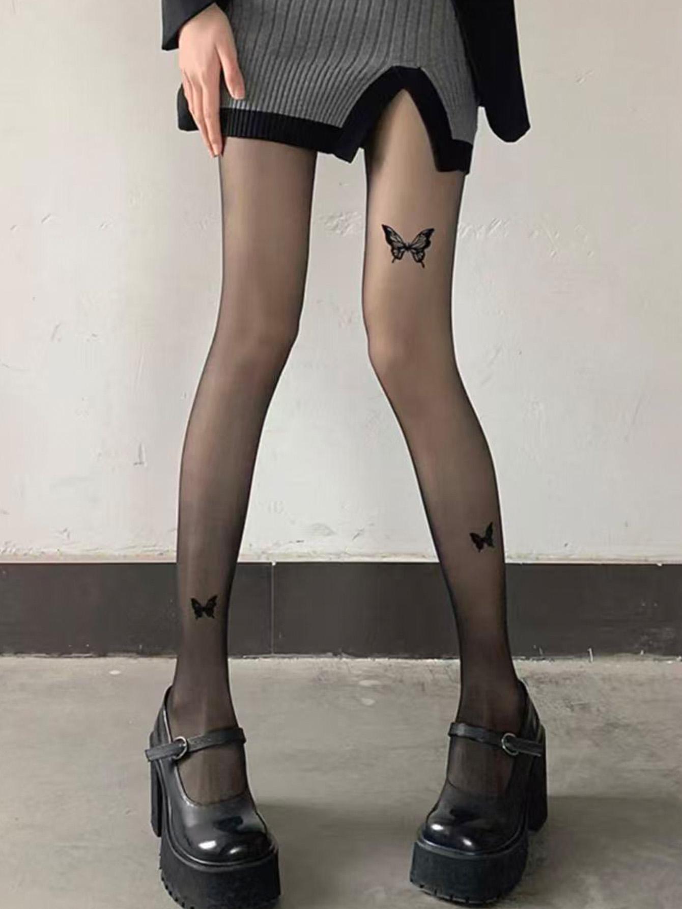 1 Pc Butterfly Multicolor Leg Slimming Pantyhose For Women, Suitable For Office/Date/Party/Daily Wear/Wedding/Campus/Brunch/N One Size
1 Pc Butterfly Multicolor Leg Slimming Pantyhose For Women, Suitable For Office/Date/Party/Daily Wear/Wedding/Campus/Brunch/N One Size