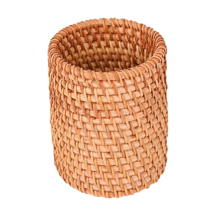 Natural Rattan Pen Stand Multipurpose Desktop Organiser Storage Container For Home Offices Desk Accessories Management
Natural Rattan Pen Stand Multipurpose Desktop Organiser Storage Container For Home Offices Desk Accessories Management