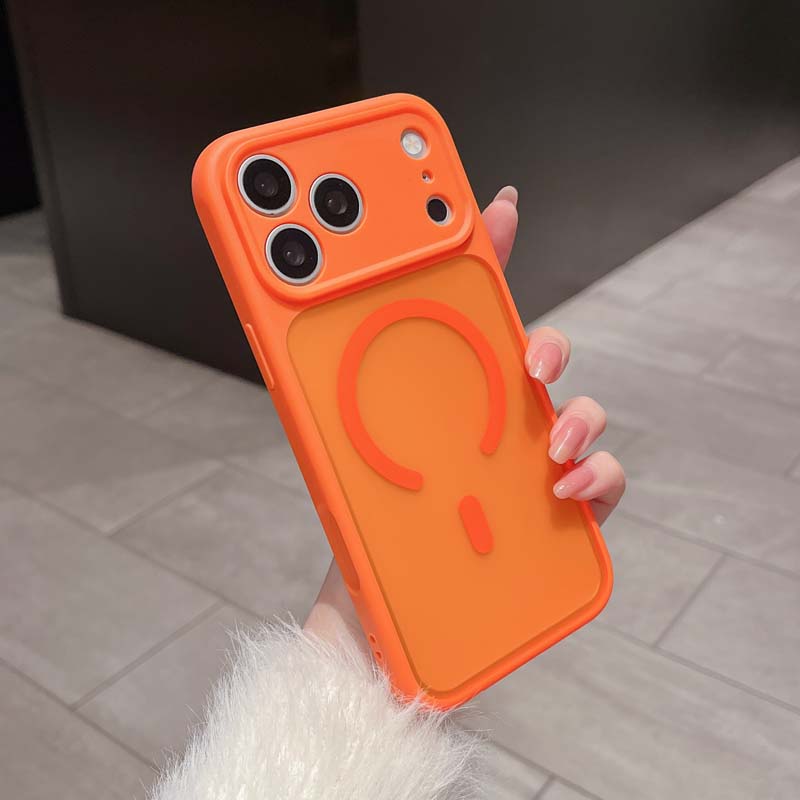 Luxury Matte Shockproof Bumper translucent Case for iPhone 17 16 15 14 13 Pro Max For Magsafe Charging Magnetic Clear Hard Cover iPhone 15 оранжевый
Luxury Matte Shockproof Bumper translucent Case for iPhone 17 16 15 14 13 Pro Max For Magsafe Charging Magnetic Clear Hard Cover iPhone 15 оранжевый