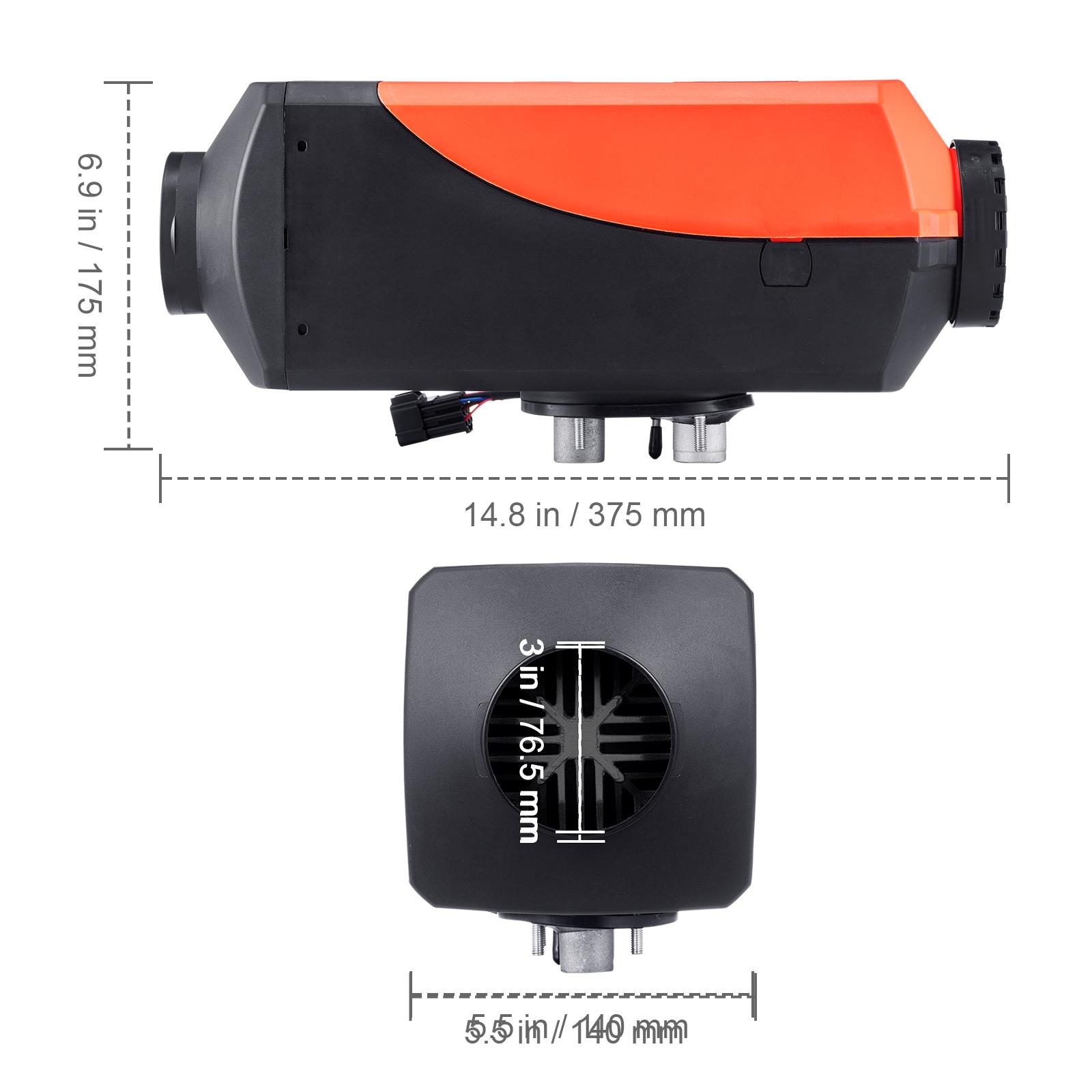 SucceBuy Дизельный воздушный отопитель с управлением через Bluetooth-приложение, дизельный отопитель с ЖК-дисплеем, дизельный стояночный отопитель для автодома, прицепа, кемпера, лодки и для помещений
SucceBuy Дизельный воздушный отопитель с управлением через Bluetooth-приложение, дизельный отопитель с ЖК-дисплеем, дизельный стояночный отопитель для автодома, прицепа, кемпера, лодки и для помещений