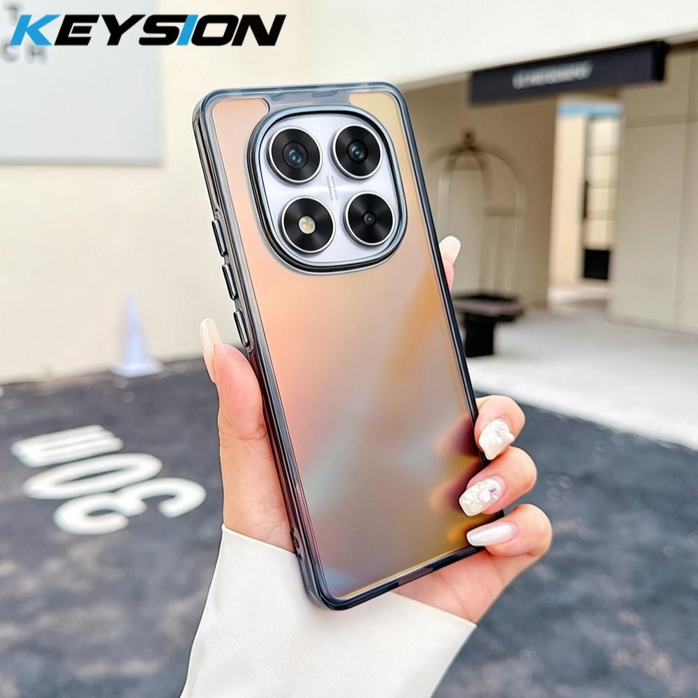KEYSION Laser Gradient Colorful Phone Case for Redmi Note 14 Pro+ 5G 14 Pro 4G Soft TPU+PC Shockproof Back Cover for POCO X7 5G for Redmi Note 14 Pro 4G чёрный
KEYSION Laser Gradient Colorful Phone Case for Redmi Note 14 Pro+ 5G 14 Pro 4G Soft TPU+PC Shockproof Back Cover for POCO X7 5G for Redmi Note 14 Pro 4G чёрный