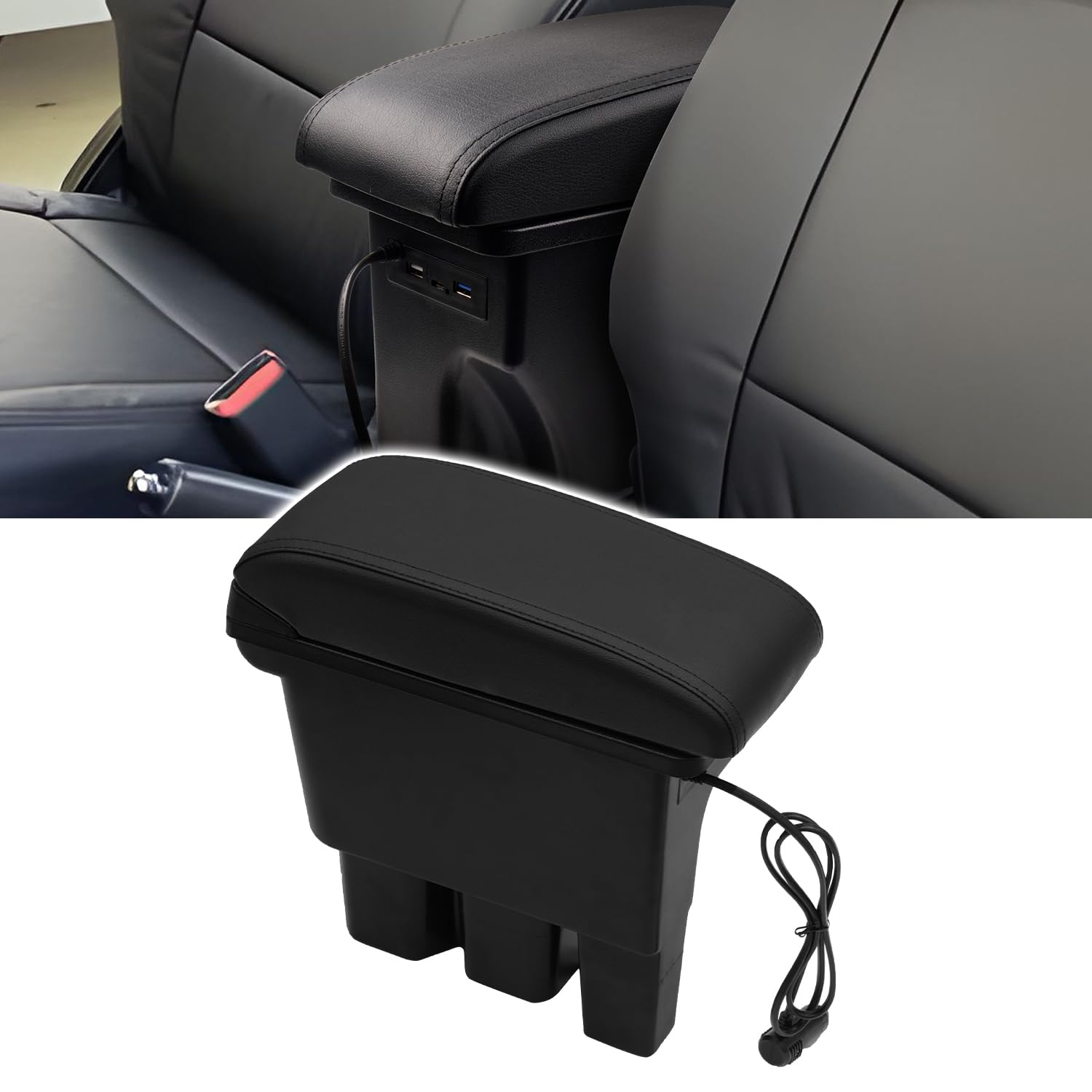 LIMSTYLE JIMNY SIERRA Center Console Storage Box for Suzuki Jimny 2 Charging Armrest Fast USB Small Item Compatible with OEM Large Black Interior Easy
LIMSTYLE JIMNY SIERRA Center Console Storage Box for Suzuki Jimny 2 Charging Armrest Fast USB Small Item Compatible with OEM Large Black Interior Easy