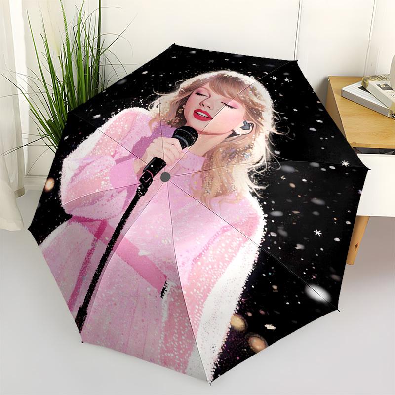 Taylor Swift Themed Automatic Opening and Closing Umbrella, Compact Travel Umbrella, Lightweight and Portable, Suitable for Beach Commuting
Taylor Swift Themed Automatic Opening and Closing Umbrella, Compact Travel Umbrella, Lightweight and Portable, Suitable for Beach Commuting