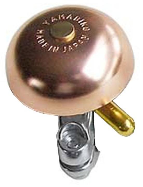 Ogi Kogyo SOUND RUNNER Yamabiko Bell OH-2200 Brass Copper Bicycle Bell, Bowl Diameter 45mm x 18.0mm, Mounting Diameter 22.2/25.4mm, Made in Japan
Ogi Kogyo SOUND RUNNER Yamabiko Bell OH-2200 Brass Copper Bicycle Bell, Bowl Diameter 45mm x 18.0mm, Mounting Diameter 22.2/25.4mm, Made in Japan