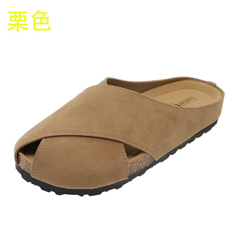 SyfIyno Small Fragrance Retro M Ü Ller Women s Slippers New Round Headed Flat Bottom Home Versatile Women s Cool Slippers 40 каштановий
SyfIyno Small Fragrance Retro M Ü Ller Women s Slippers New Round Headed Flat Bottom Home Versatile Women s Cool Slippers 40 каштановий