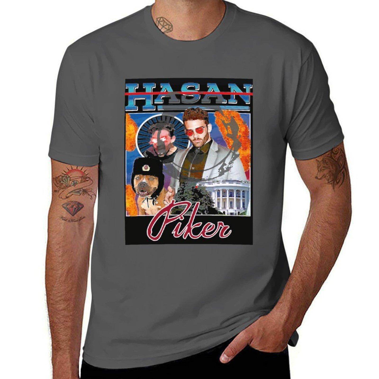 Journalist Hasan Piker Retro Style Limited Edition TShirt Gym Exercise Short Sleeve TShirt 4XL
Journalist Hasan Piker Retro Style Limited Edition TShirt Gym Exercise Short Sleeve TShirt 4XL