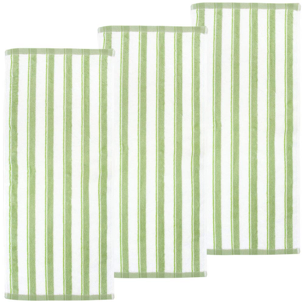 Набор из 3 полотенец для лица Hayashi 34 x 80 см из эгейского хлопка Baystripe Green примерно. FI7005-3P04 зелёный
Набор из 3 полотенец для лица Hayashi 34 x 80 см из эгейского хлопка Baystripe Green примерно. FI7005-3P04 зелёный