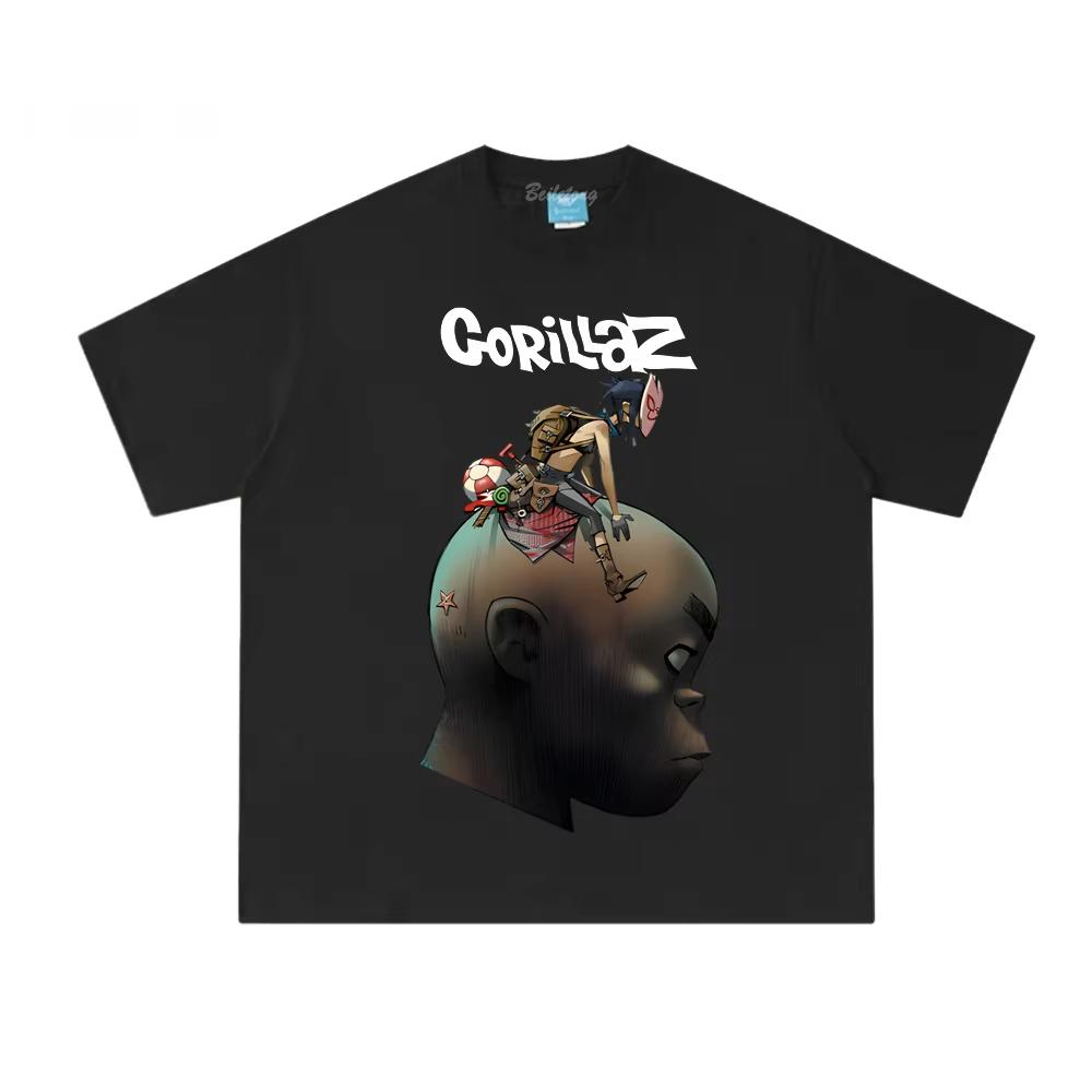 Plastic Beach T-Shirt 2025 New Gorillaz Men T-Shirts Cotton High Quality Same As Official WebsiteTee-shirt Vintage Short Sleeves S
Plastic Beach T-Shirt 2025 New Gorillaz Men T-Shirts Cotton High Quality Same As Official WebsiteTee-shirt Vintage Short Sleeves S