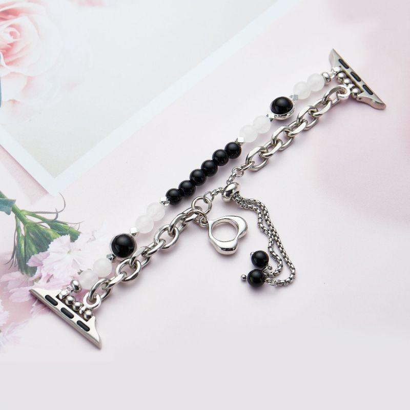 Для Apple Watch Chain Link Strap Ultra 2 49 38 44 41 45 мм для iWatch Series 9 8 7 6 5 SE 4 3 Подвеска браслет с бусинами ремешок для часов 42/44/45/49mm
Для Apple Watch Chain Link Strap Ultra 2 49 38 44 41 45 мм для iWatch Series 9 8 7 6 5 SE 4 3 Подвеска браслет с бусинами ремешок для часов 42/44/45/49mm