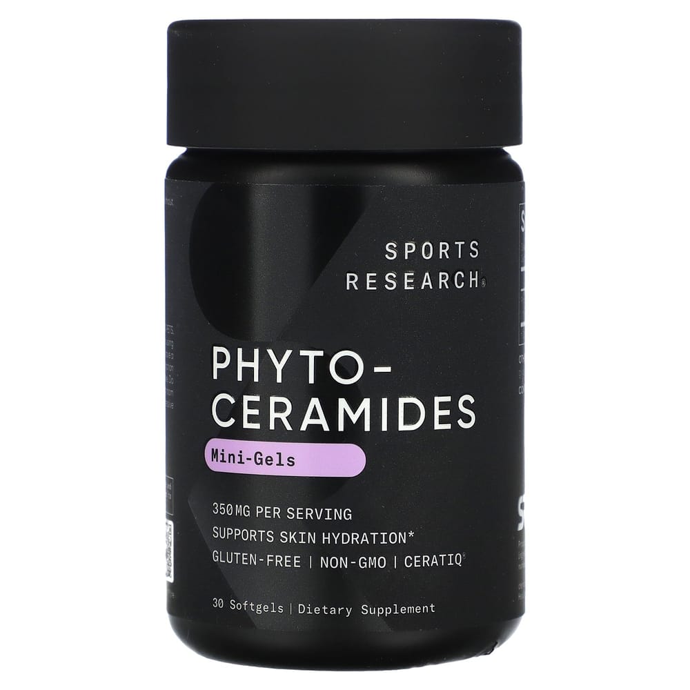 Sports Research Phytoceramides Skin Hydration 350mg Softgels, 30 Count 30 pcs - 1 ea
Sports Research Phytoceramides Skin Hydration 350mg Softgels, 30 Count 30 pcs - 1 ea