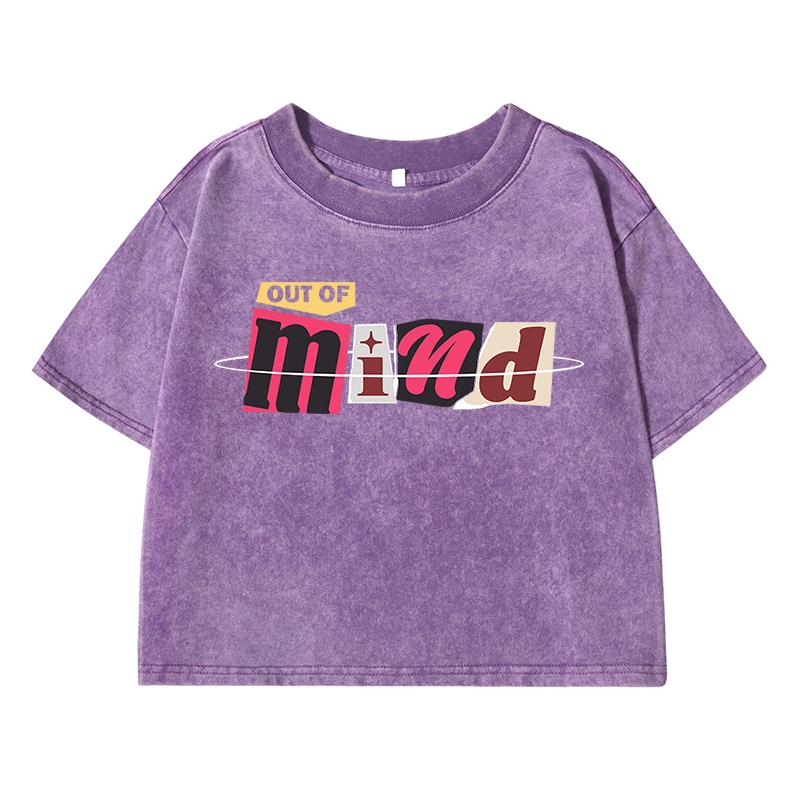 Out Of Mind Letter Printing Women Wash Short T Shirt Summer Breathable Tshirt Street Tees Casual Distress Tops Female M
Out Of Mind Letter Printing Women Wash Short T Shirt Summer Breathable Tshirt Street Tees Casual Distress Tops Female M