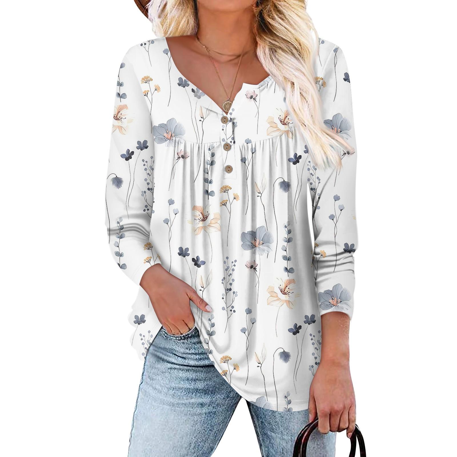 Летняя женская мода, повседневная блузка с круглым вырезом и рукавами 3/4, пуловер с принтом S белый
Летняя женская мода, повседневная блузка с круглым вырезом и рукавами 3/4, пуловер с принтом S белый