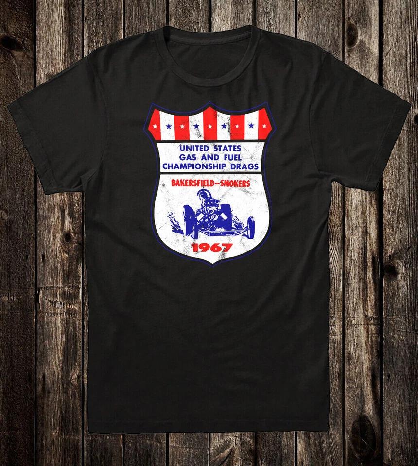 Hot Rod Tee T Shirt Drag Racing Bakersfield Smokers US Gas & Fuel Championship XL
Hot Rod Tee T Shirt Drag Racing Bakersfield Smokers US Gas & Fuel Championship XL