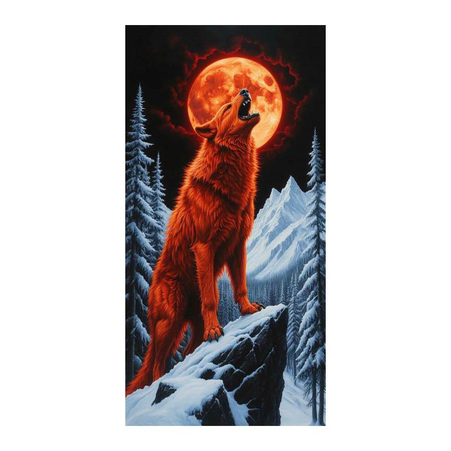 Snow Mountain Moon Wolf Large Size Diamond Painting New Collection Wild Animals Diy Full Rhinestone Embroidery Mosaic Cross Stitch Kits Square drill 30x60cm
Snow Mountain Moon Wolf Large Size Diamond Painting New Collection Wild Animals Diy Full Rhinestone Embroidery Mosaic Cross Stitch Kits Square drill 30x60cm