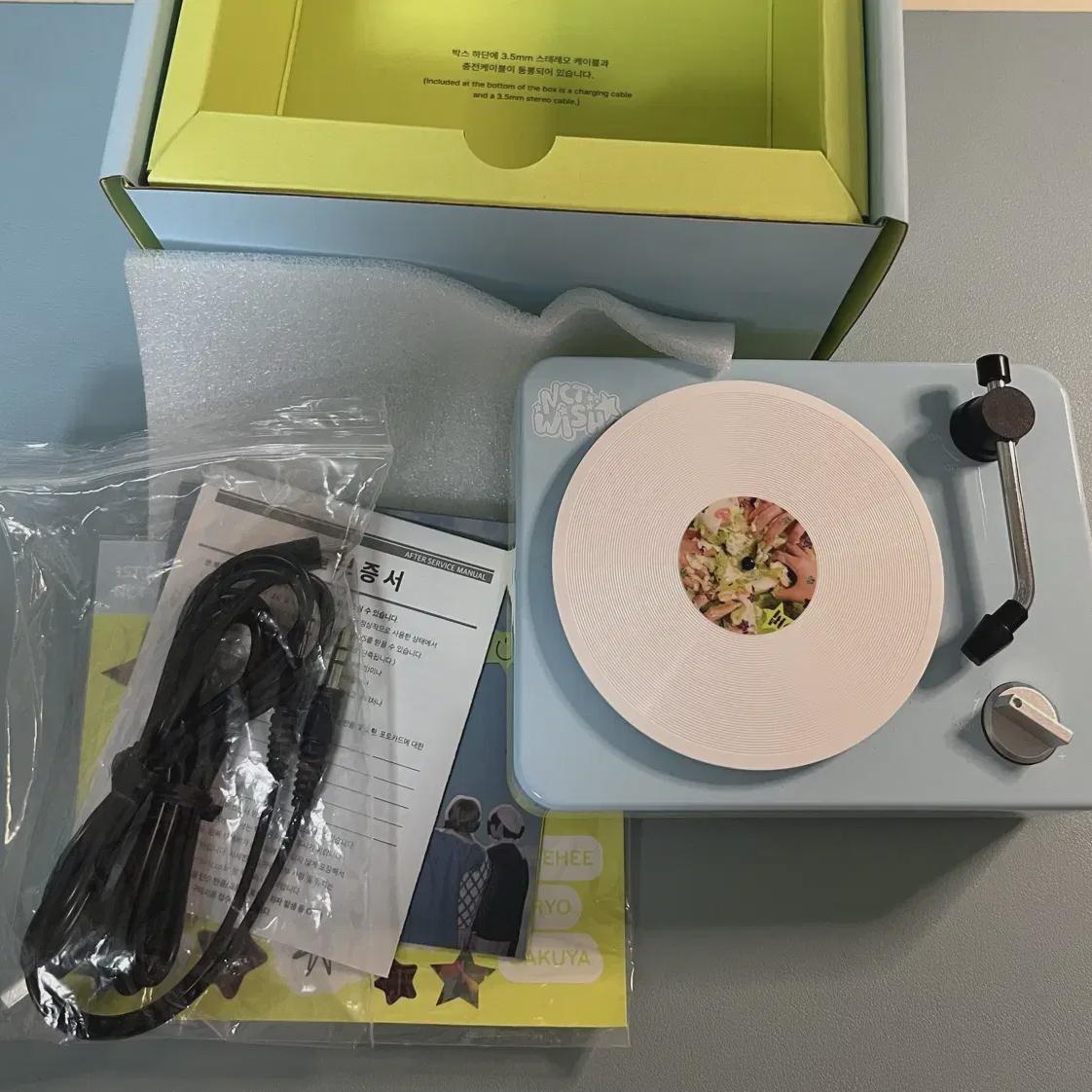 Nct Wish 1st Anniversary Turntable Bluetooth Speaker
Nct Wish 1st Anniversary Turntable Bluetooth Speaker