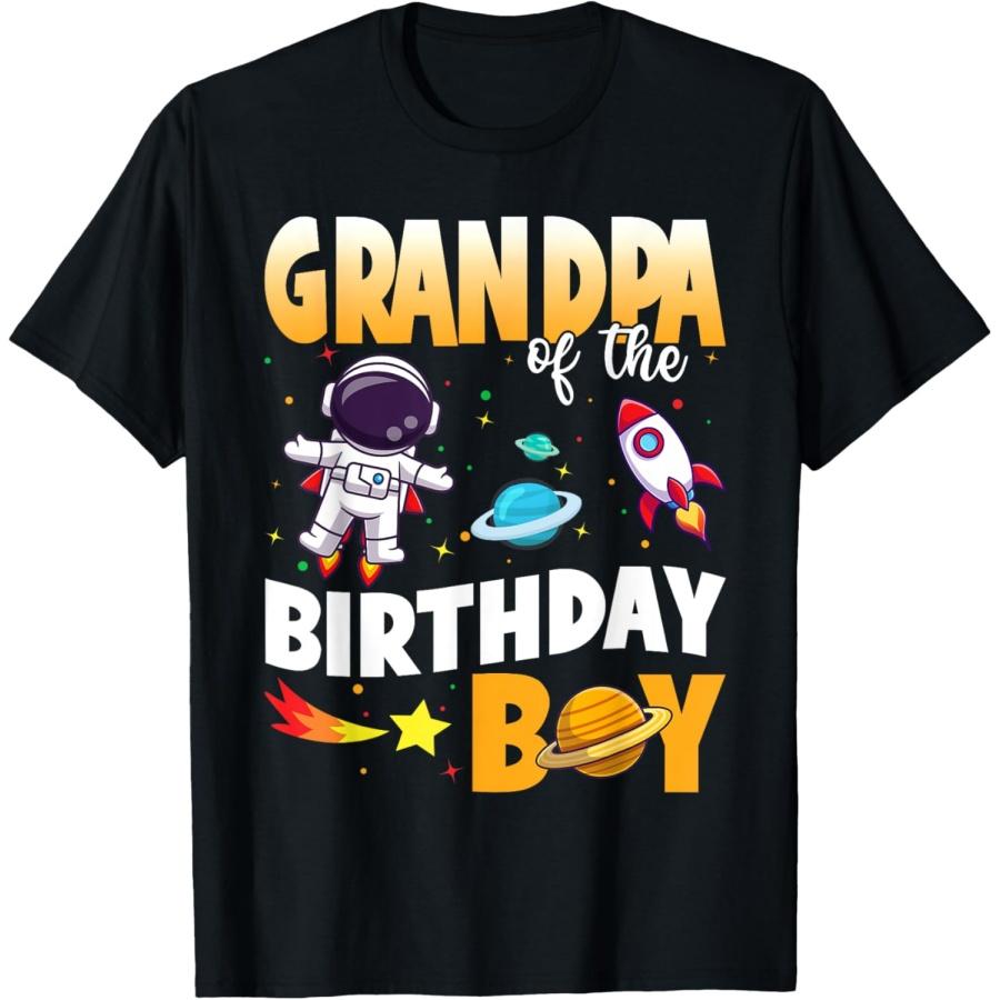 GRANDPA Of The Birthday Boy Astronaut Family Space Planets T-Shirt XXXXXL чорний
GRANDPA Of The Birthday Boy Astronaut Family Space Planets T-Shirt XXXXXL чорний