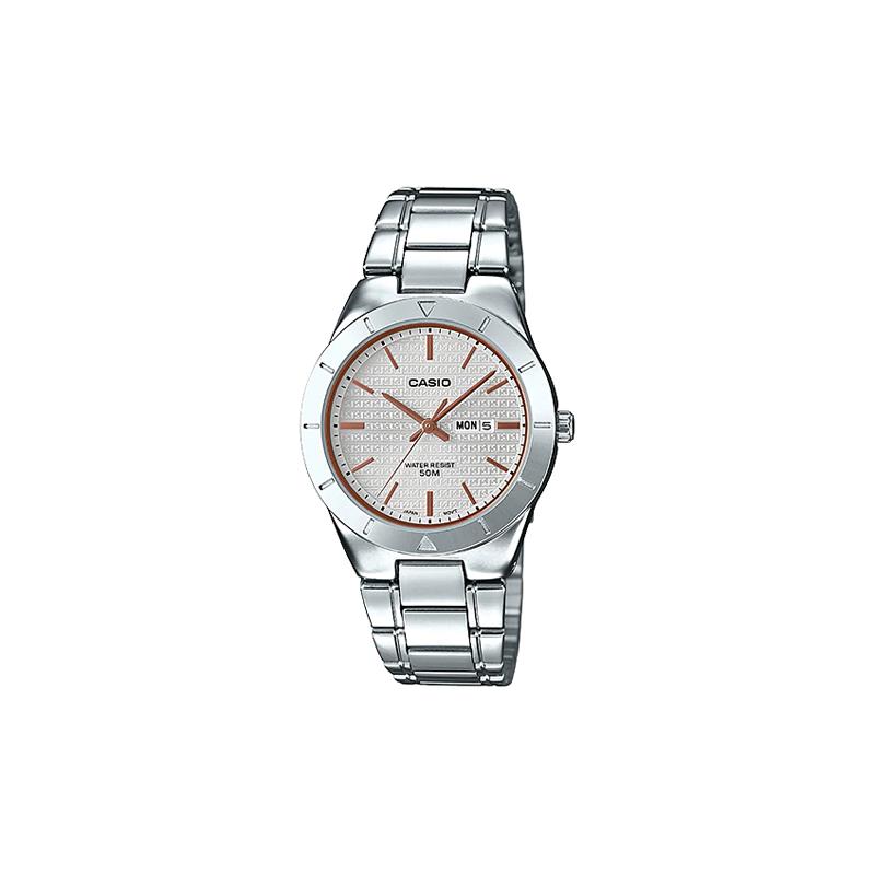 Casio STANDARD series waterproof date display week display quartz movement stainless steel strap Japanese and Korean watch women s watch LTP-1410D-7A2 серебряный
Casio STANDARD series waterproof date display week display quartz movement stainless steel strap Japanese and Korean watch women s watch LTP-1410D-7A2 серебряный