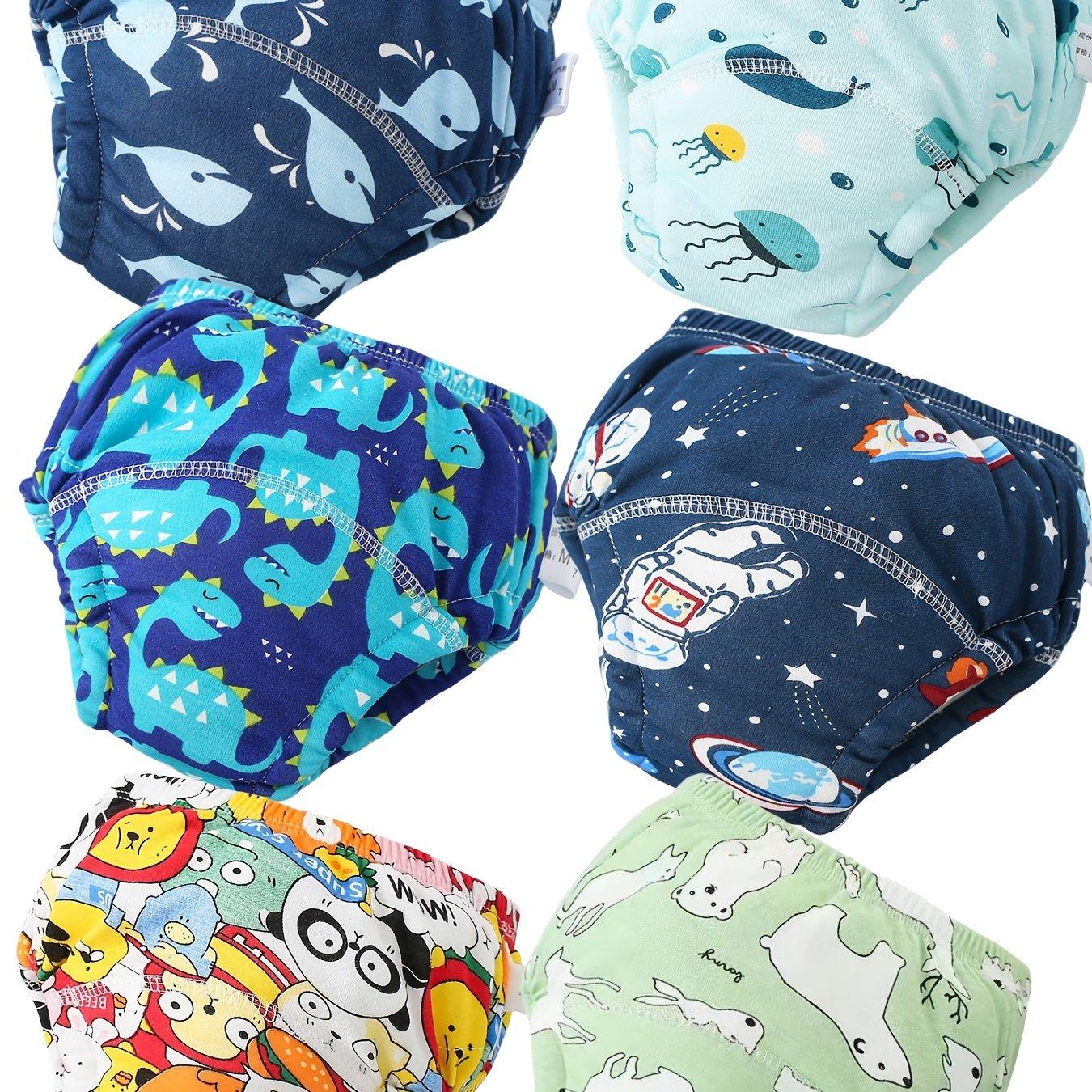 6-Pack Baby Training Pants - Washable Cloth Diapers for Boys & Girls Floral Pattern, Fit, All-Season Comfort, Soft & Breathable M темно-синий
6-Pack Baby Training Pants - Washable Cloth Diapers for Boys & Girls Floral Pattern, Fit, All-Season Comfort, Soft & Breathable M темно-синий