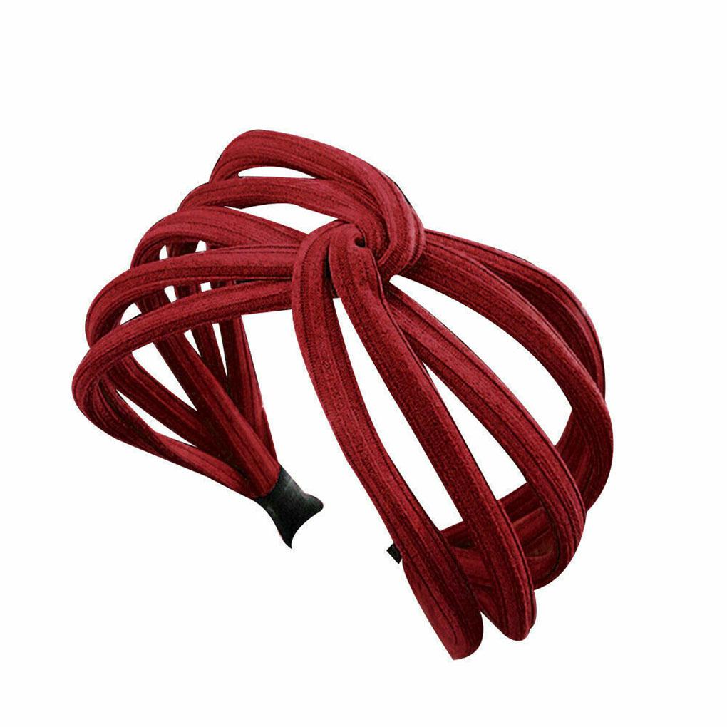 Women Headband Hairband Twist Bow Knot Tie Cloth Loop Headwrap Hair Accessory вино красного
Women Headband Hairband Twist Bow Knot Tie Cloth Loop Headwrap Hair Accessory вино красного