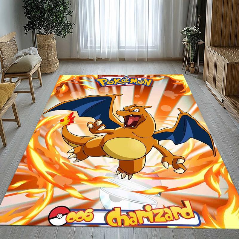 Charizard Charmander Pokemon Living Room Non-Slip Area Rug Soft Carpet for Bedroom Kids Playroom Sofa,Home Decor Doormat Gift 40x60cm
Charizard Charmander Pokemon Living Room Non-Slip Area Rug Soft Carpet for Bedroom Kids Playroom Sofa,Home Decor Doormat Gift 40x60cm