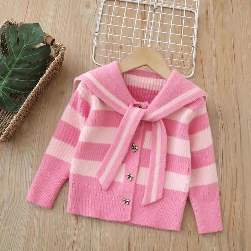 Новый трикотажный кардиган для девочек в осенне-зимнем стиле JK, свитер для маленькой девочки 90cm розовый
Новый трикотажный кардиган для девочек в осенне-зимнем стиле JK, свитер для маленькой девочки 90cm розовый