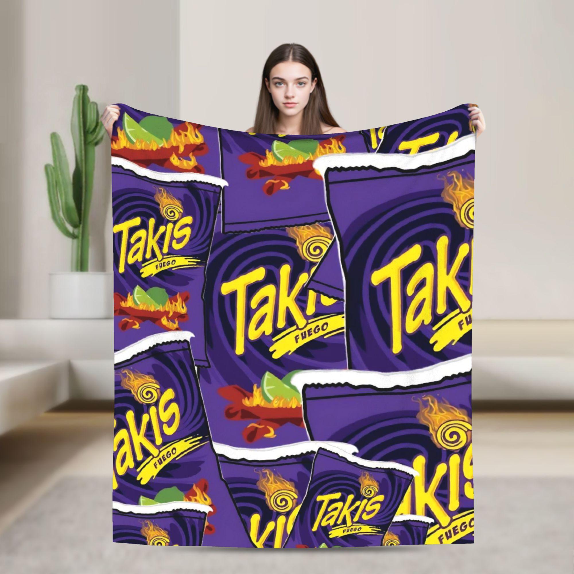 Плед Takis Chili Chips М який Теплий Оригінальний Плюшевий Плед для Декору Дому Пікніка Фланелевий Покривало для Ліжка 130x150cm
Плед Takis Chili Chips М який Теплий Оригінальний Плюшевий Плед для Декору Дому Пікніка Фланелевий Покривало для Ліжка 130x150cm