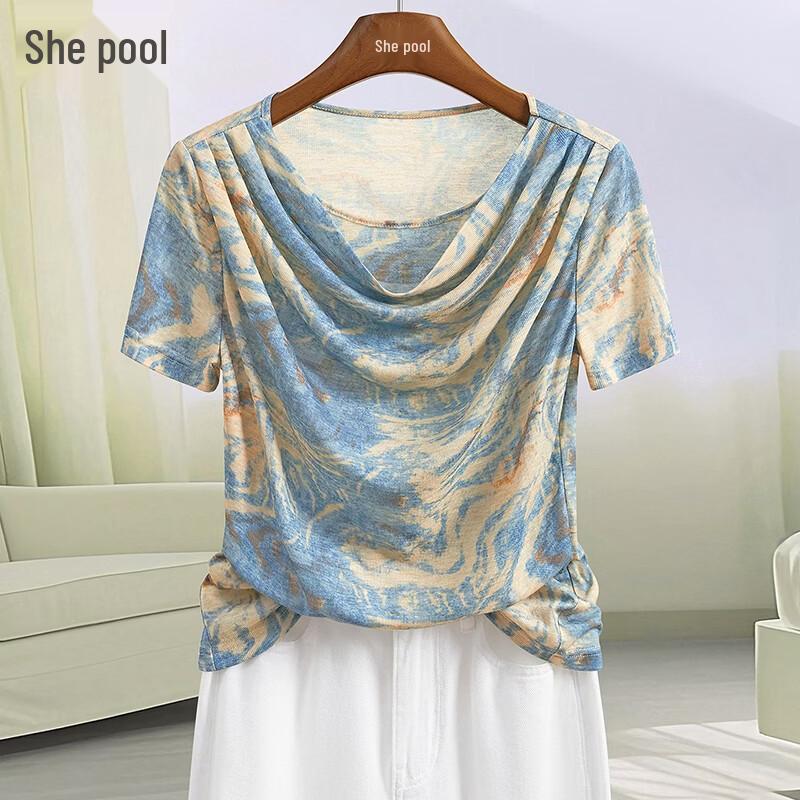 Women s Oil Painting Print Short Sleeve T-Shirt 2XL
Women s Oil Painting Print Short Sleeve T-Shirt 2XL
