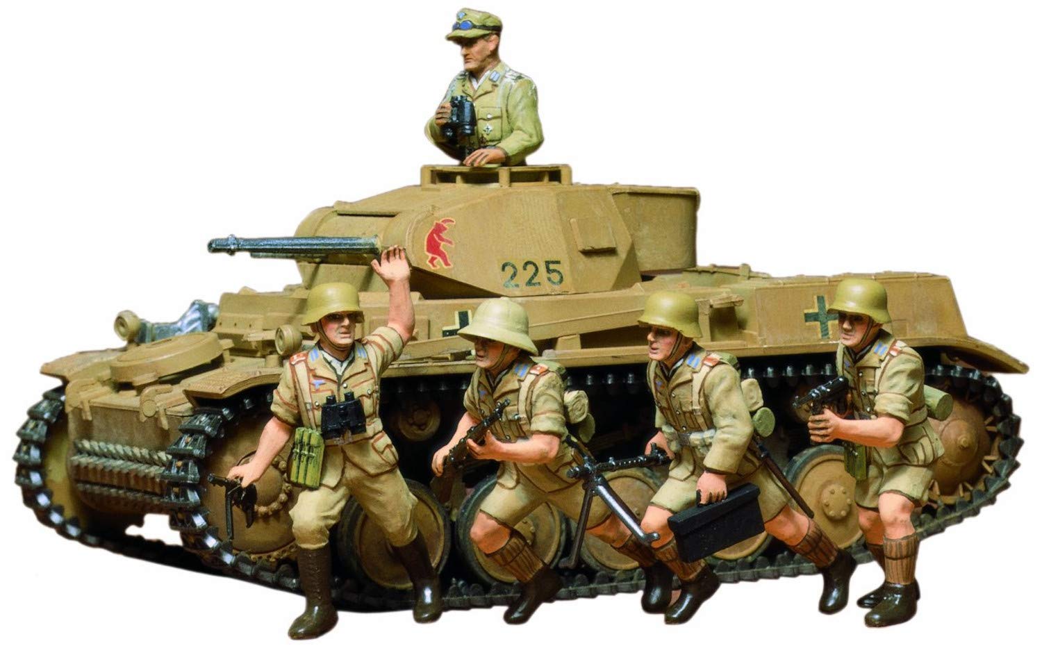 Tamiya 1/35 Military Miniature Series No. 9 German Army Panzer II F/G Plastic Model 35009
Tamiya 1/35 Military Miniature Series No. 9 German Army Panzer II F/G Plastic Model 35009